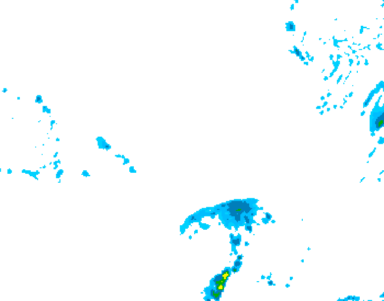 GDPS precipitation 102 hour forecast chart for Canada based on 2026/03/31 1200Z data