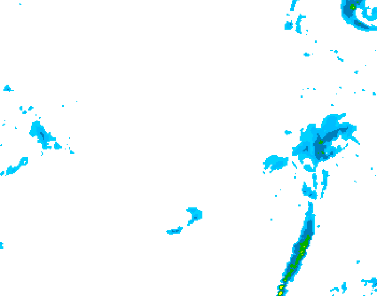 GDPS precipitation 138 hour forecast chart for Canada based on 2026/03/31 1200Z data