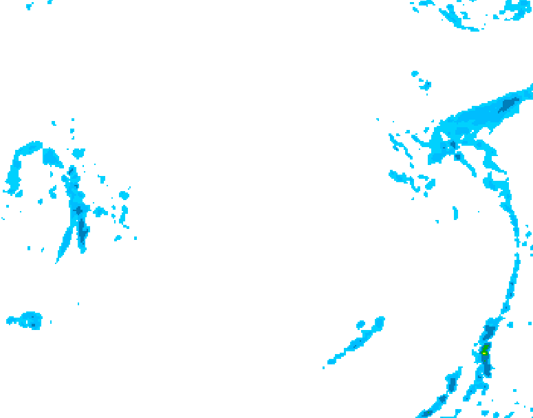 GDPS precipitation 162 hour forecast chart for Canada based on 2026/03/31 1200Z data