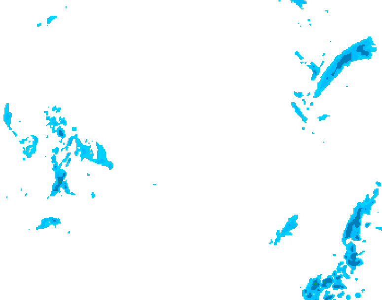 GDPS precipitation 174 hour forecast chart for Canada based on 2026/03/31 1200Z data