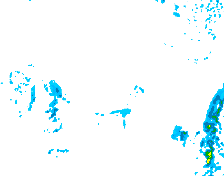 GDPS precipitation 192 hour forecast chart for Canada based on 2026/03/31 1200Z data