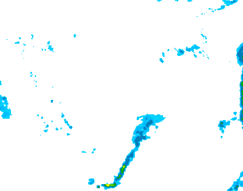GDPS precipitation 234 hour forecast chart for Canada based on 2026/03/31 1200Z data
