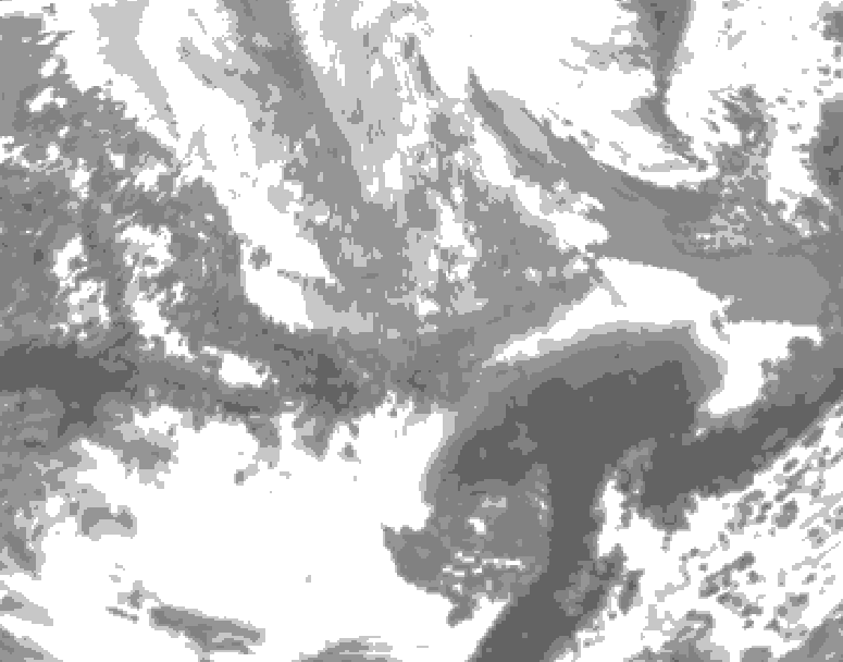 GDPS total cloud 114 hour forecast chart for Canada based on 2026/03/31 1200Z data