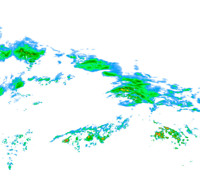 Weather radar data valid at 2026/03/31 01:24 UTC
