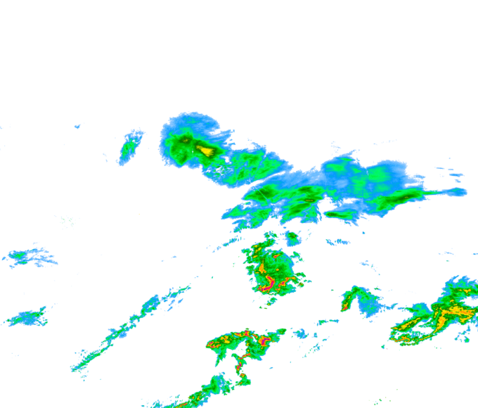 Weather radar data valid at 2026/03/31 14:36 UTC