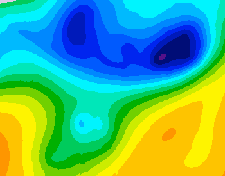 GDPS 500 millibar geopotential height 240 hour forecast chart for Canada based on 2026/04/01 0000Z data