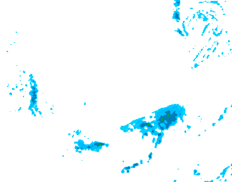 GDPS precipitation 060 hour forecast chart for Canada based on 2026/04/01 0000Z data