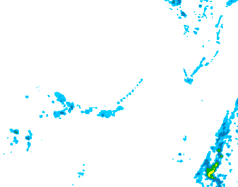 GDPS precipitation 168 hour forecast chart for Canada based on 2026/04/01 0000Z data