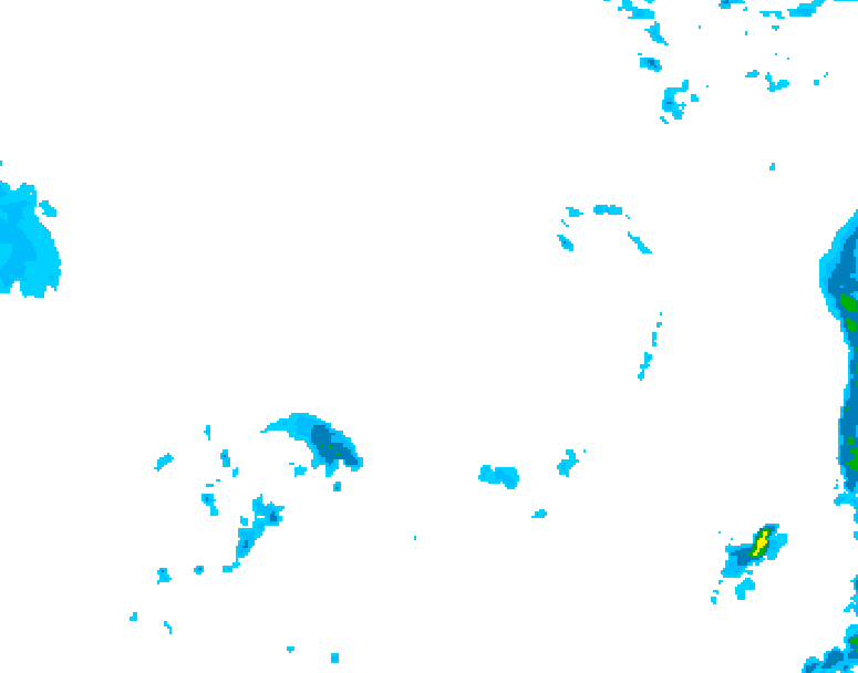 GDPS precipitation 204 hour forecast chart for Canada based on 2026/04/01 0000Z data