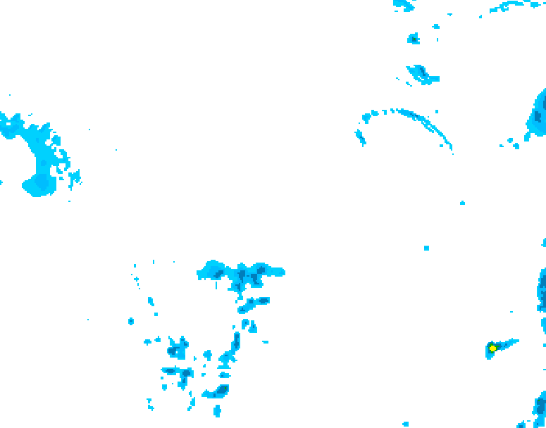 GDPS precipitation 216 hour forecast chart for Canada based on 2026/04/01 0000Z data