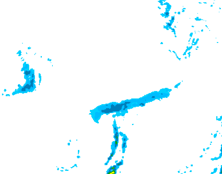 GDPS precipitation 240 hour forecast chart for Canada based on 2026/04/01 0000Z data