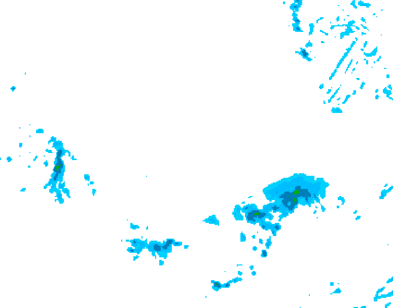 GDPS precipitation 048 hour forecast chart for Canada based on 2026/04/01 1200Z data