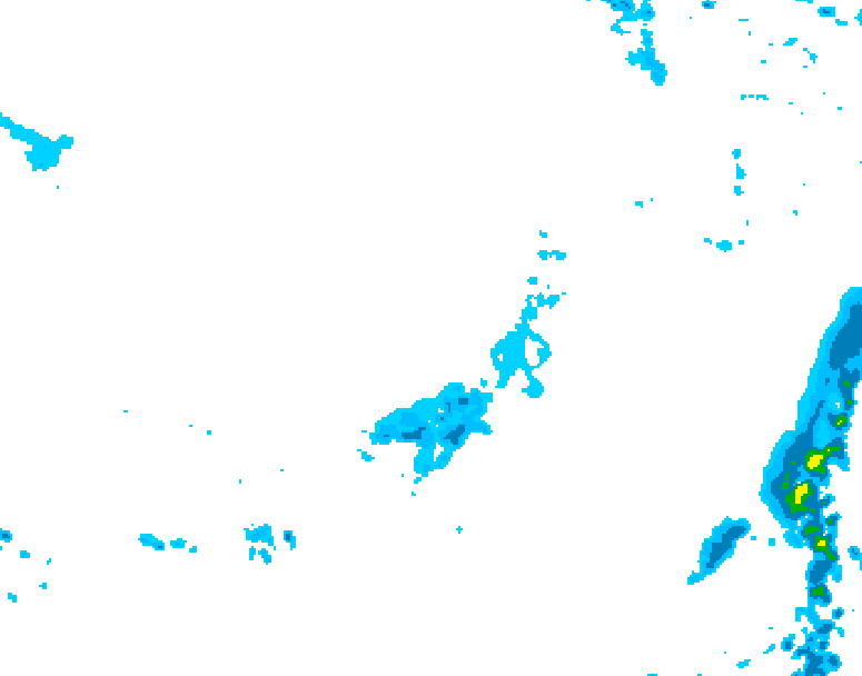 GDPS precipitation 174 hour forecast chart for Canada based on 2026/04/01 1200Z data