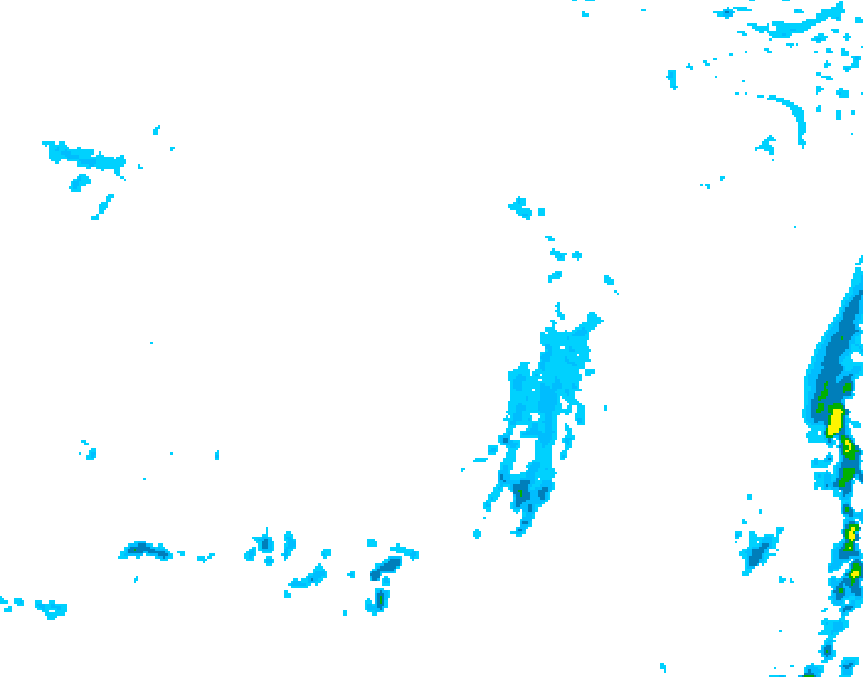 GDPS precipitation 186 hour forecast chart for Canada based on 2026/04/01 1200Z data