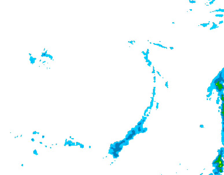 GDPS precipitation 198 hour forecast chart for Canada based on 2026/04/01 1200Z data