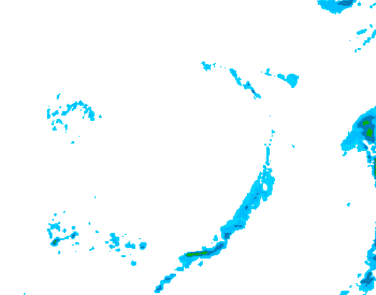 GDPS precipitation 204 hour forecast chart for Canada based on 2026/04/01 1200Z data