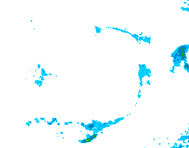 GDPS precipitation 216 hour forecast chart for Canada based on 2026/04/01 1200Z data