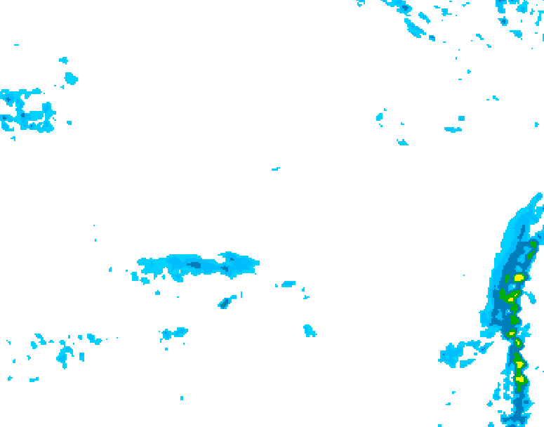 GDPS precipitation 156 hour forecast chart for Canada based on 2026/04/02 0000Z data