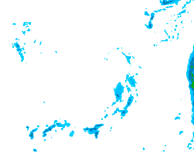 GDPS precipitation 180 hour forecast chart for Canada based on 2026/04/02 0000Z data