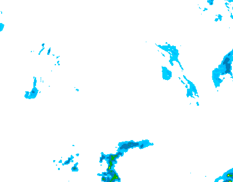 GDPS precipitation 204 hour forecast chart for Canada based on 2026/04/02 0000Z data