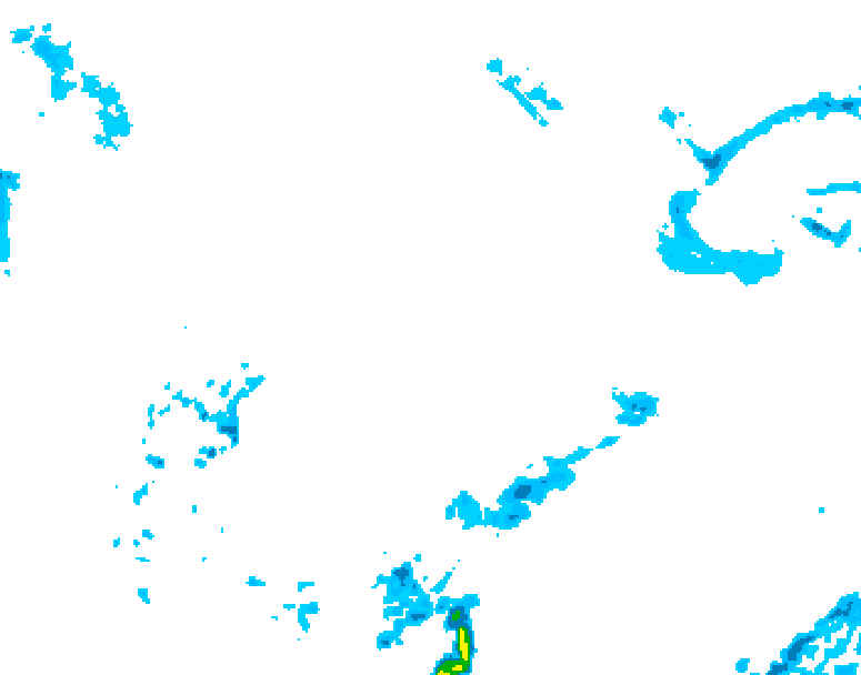 GDPS precipitation 240 hour forecast chart for Canada based on 2026/04/02 0000Z data