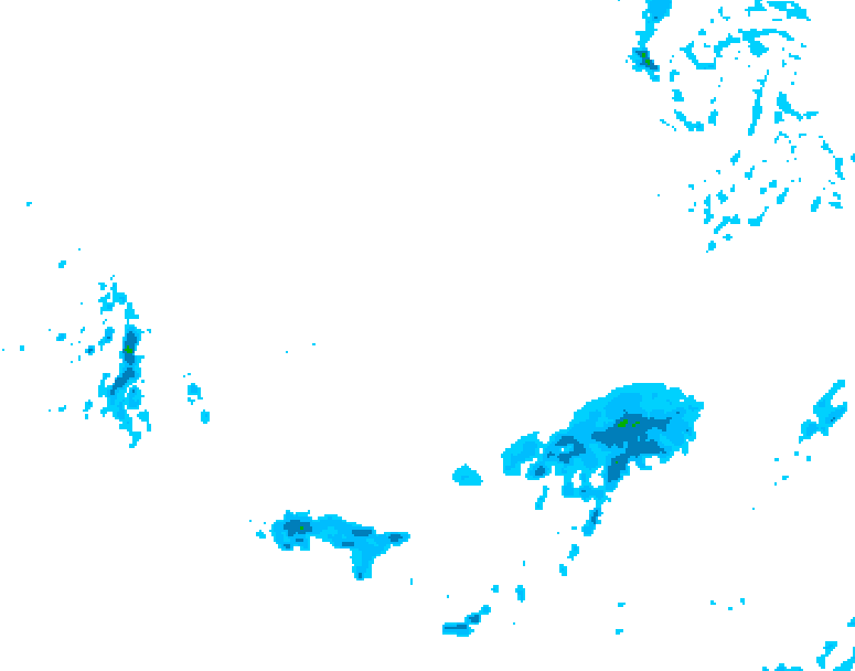 GDPS precipitation 024 hour forecast chart for Canada based on 2026/04/02 1200Z data