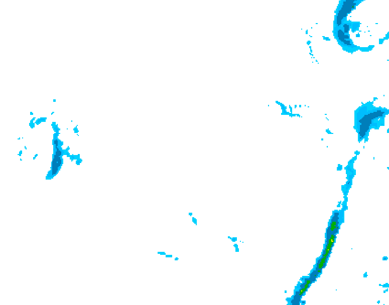 GDPS precipitation 096 hour forecast chart for Canada based on 2026/04/02 1200Z data