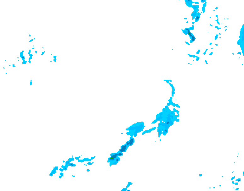 GDPS precipitation 168 hour forecast chart for Canada based on 2026/04/02 1200Z data