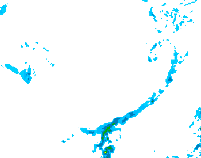 GDPS precipitation 192 hour forecast chart for Canada based on 2026/04/02 1200Z data