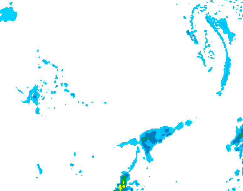 GDPS precipitation 204 hour forecast chart for Canada based on 2026/04/02 1200Z data
