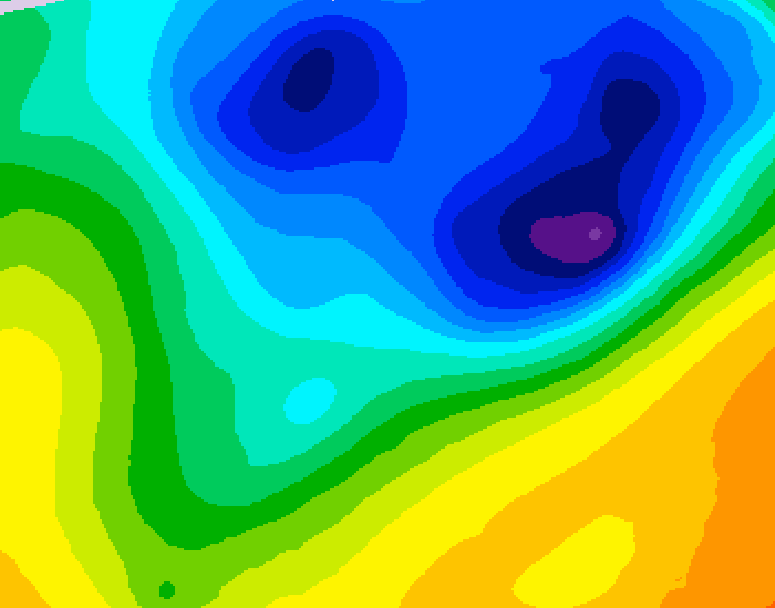 GDPS 500 millibar geopotential height 168 hour forecast chart for Canada based on 2026/04/03 0000Z data