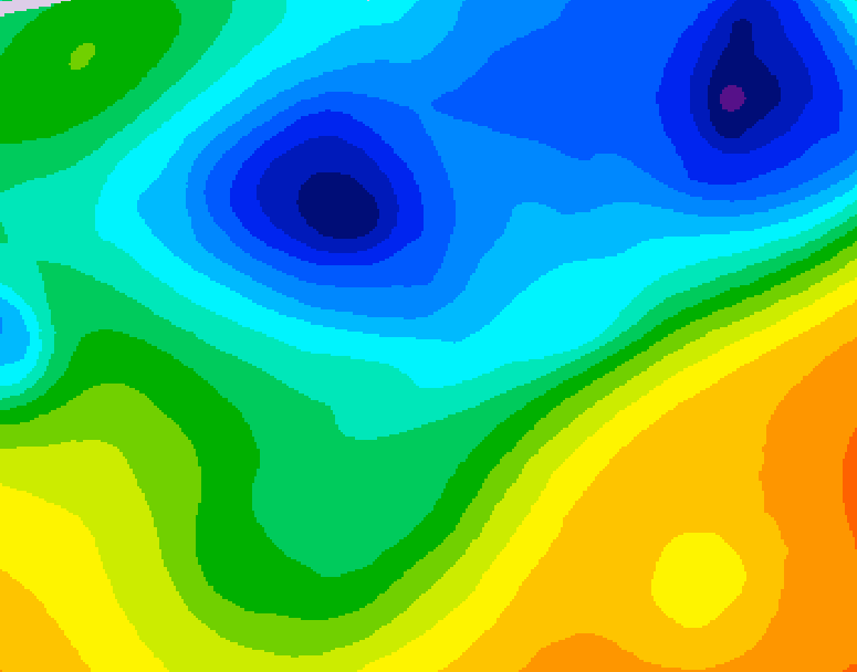 GDPS 500 millibar geopotential height 210 hour forecast chart for Canada based on 2026/04/03 0000Z data