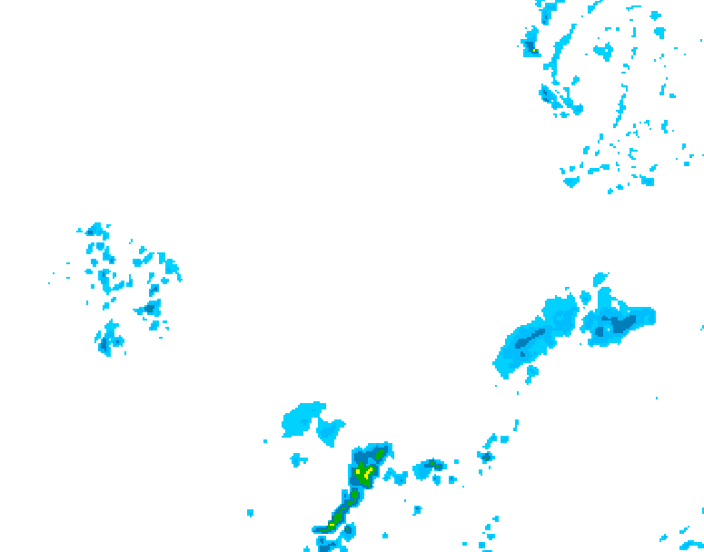GDPS precipitation 024 hour forecast chart for Canada based on 2026/04/03 0000Z data