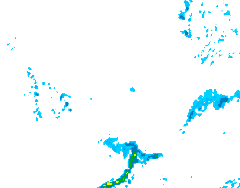 GDPS precipitation 030 hour forecast chart for Canada based on 2026/04/03 0000Z data