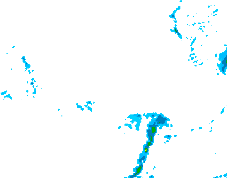 GDPS precipitation 048 hour forecast chart for Canada based on 2026/04/03 0000Z data