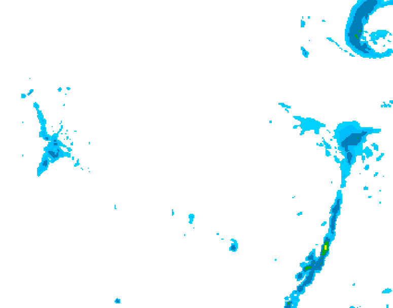 GDPS precipitation 078 hour forecast chart for Canada based on 2026/04/03 0000Z data
