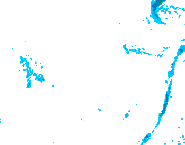 GDPS precipitation 090 hour forecast chart for Canada based on 2026/04/03 0000Z data