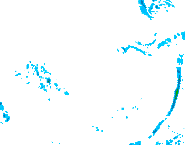 GDPS precipitation 102 hour forecast chart for Canada based on 2026/04/03 0000Z data