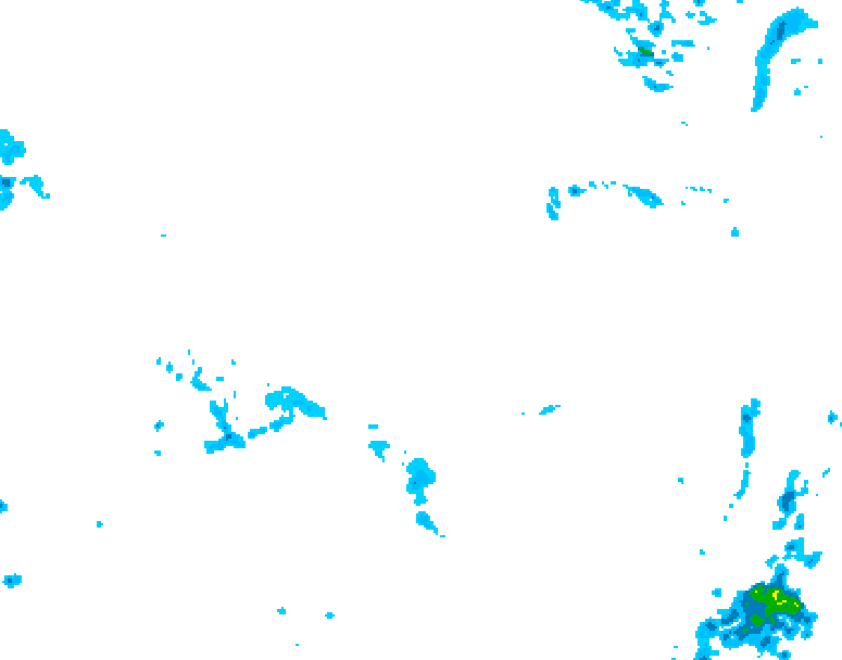 GDPS precipitation 120 hour forecast chart for Canada based on 2026/04/03 0000Z data