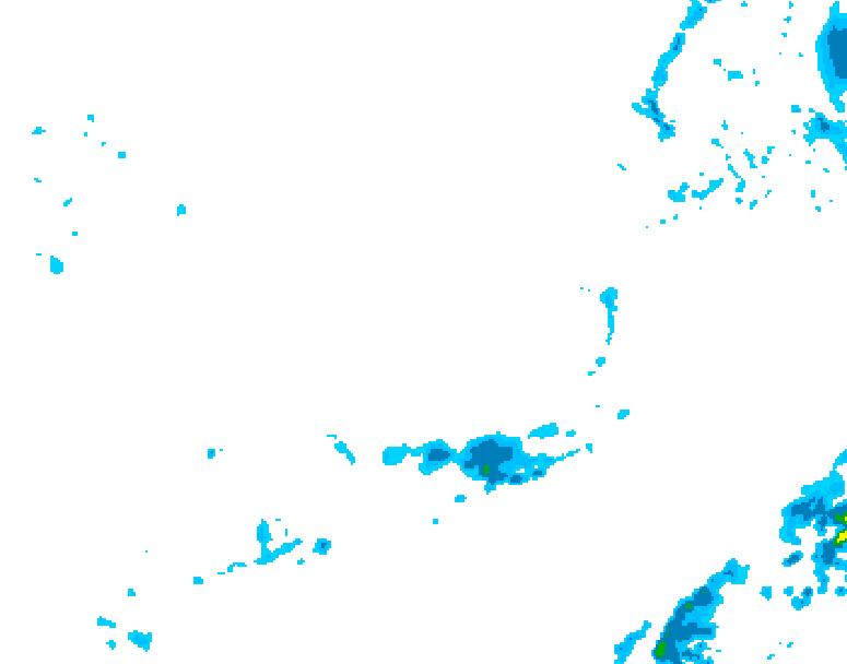 GDPS precipitation 156 hour forecast chart for Canada based on 2026/04/03 0000Z data