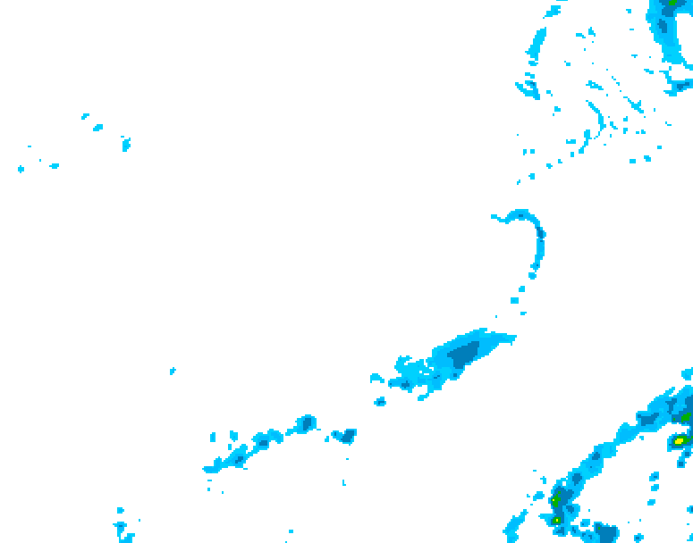 GDPS precipitation 162 hour forecast chart for Canada based on 2026/04/03 0000Z data