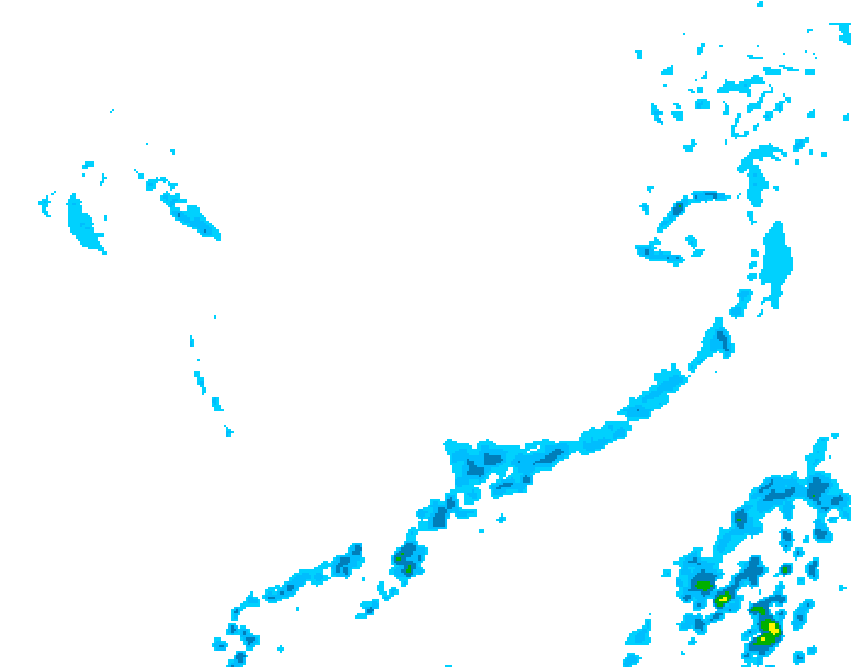 GDPS precipitation 174 hour forecast chart for Canada based on 2026/04/03 0000Z data
