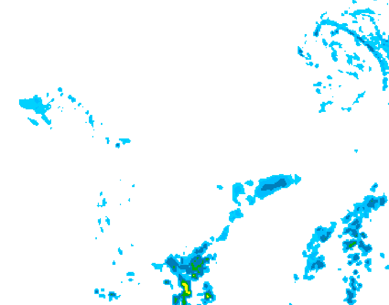 GDPS precipitation 192 hour forecast chart for Canada based on 2026/04/03 0000Z data