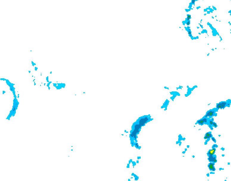 GDPS precipitation 210 hour forecast chart for Canada based on 2026/04/03 0000Z data