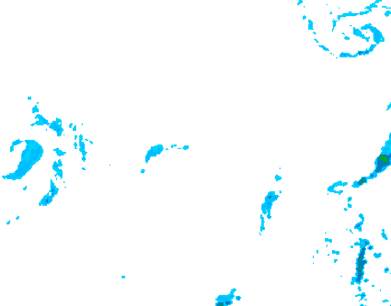 GDPS precipitation 228 hour forecast chart for Canada based on 2026/04/03 0000Z data