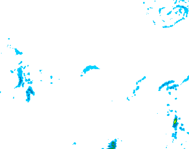 GDPS precipitation 234 hour forecast chart for Canada based on 2026/04/03 0000Z data