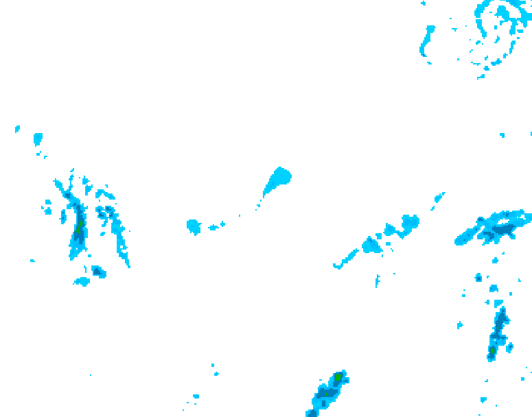 GDPS precipitation 240 hour forecast chart for Canada based on 2026/04/03 0000Z data