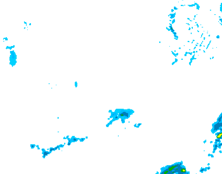 GDPS precipitation 144 hour forecast chart for Canada based on 2026/04/03 1200Z data