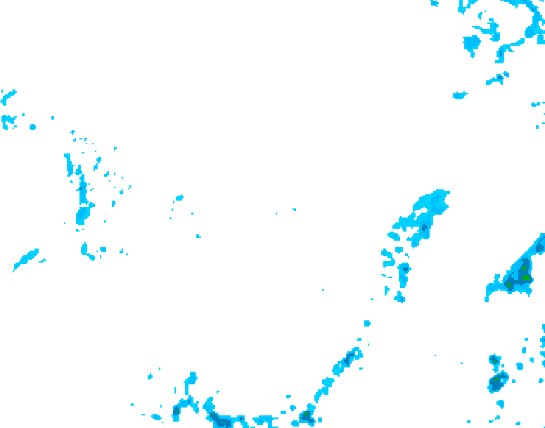 GDPS precipitation 228 hour forecast chart for Canada based on 2026/04/03 1200Z data