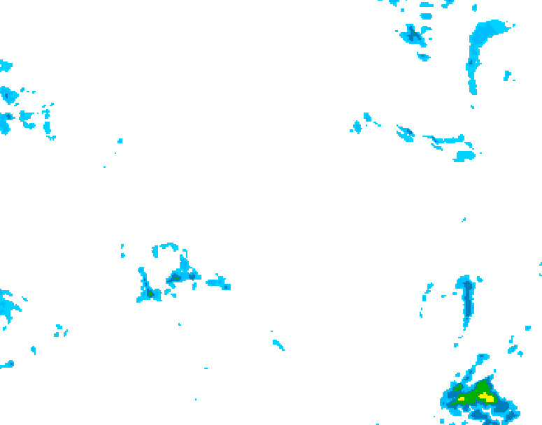 GDPS precipitation 096 hour forecast chart for Canada based on 2026/04/04 0000Z data